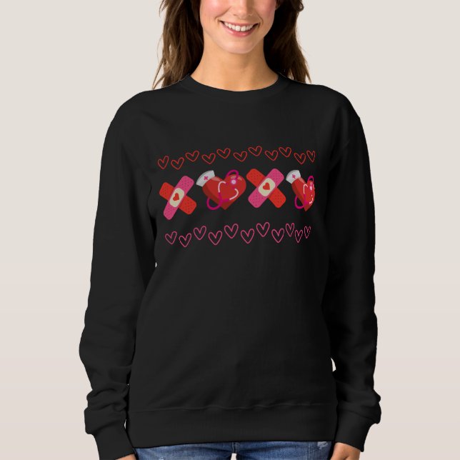 XOXO Medical Valentine's Day Shirt  (Vorderseite)