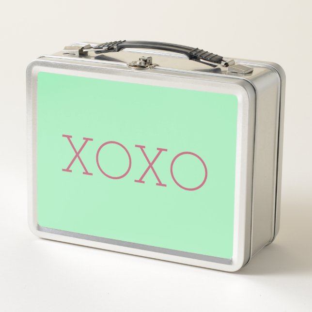 XOXO Metal Lunch Box (Vorderseite)