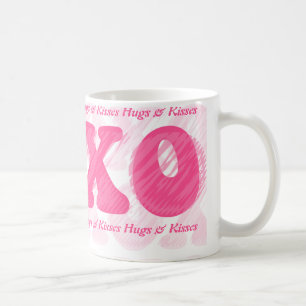 XOXO personalisierte Tasse
