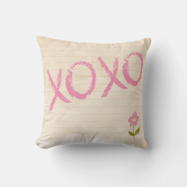XOXO pillow Kissen (Vorderseite)
