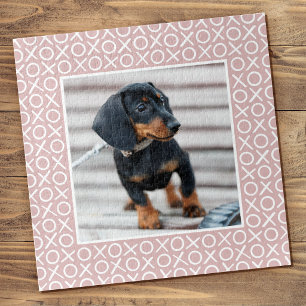 XOXO Pinselstrich Individuelles Hundebild Dusty Pi Puzzle