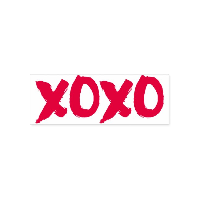 XOXO Pinselstrich Permastempel (Design)