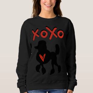 Xoxo Poodle Sweatshirt