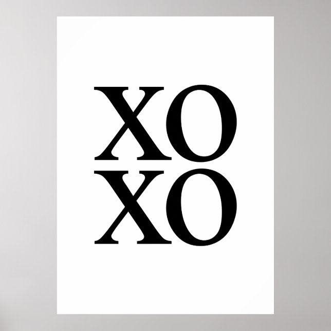 XOXO Poster (Vorne)