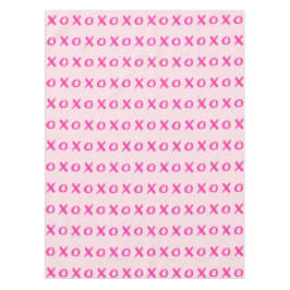 XOXO rosa Valentinstag Tischdecke