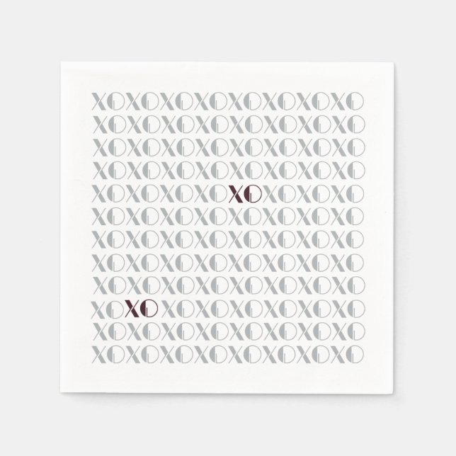 XOXO SERVIETTE (Vorderseite)