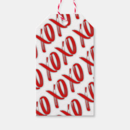 XOXO Sexy Red Nach/Von Geschenkanhänger