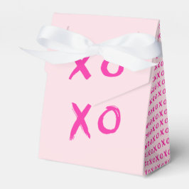 XOXO Simple Girly Valentine's Day Pink Geschenkschachtel