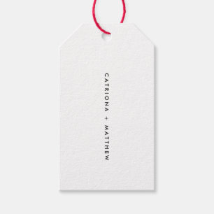 XOXO-Skript Moderne Kalligraphiebetitelung Geschenkanhänger