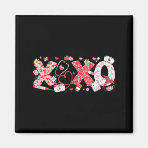 Xoxo Stethoskop Valentinstag Rn Pct Cna Krankensch Magnet