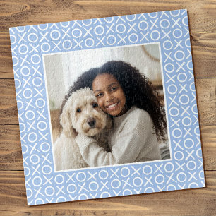 XOXO Umarmungen und Küsse Benutzerdefiniertes Foto Puzzle