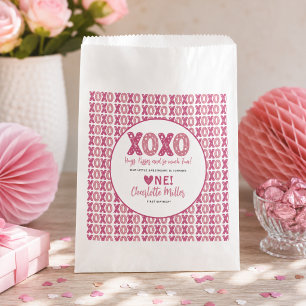XOXO Umarmungen und Küsse zum Valentinstag 1. Gebu Geschenktütchen