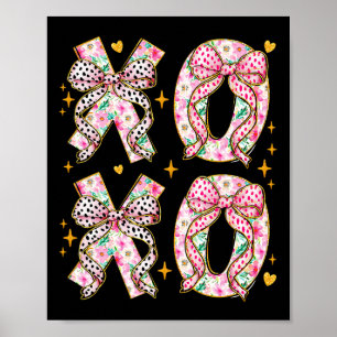 Xoxo Umarmungen und KüsseHerde Liebe Kokette Valen Poster
