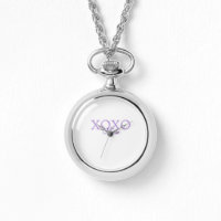 Xoxo valentin Tag hinzufügen Name lila Pastel mini