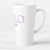 Xoxo valentin Tag hinzufügen Name lila Pastel mini