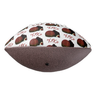 XOXO Valentinbonbon und dunkle Schokolade Football