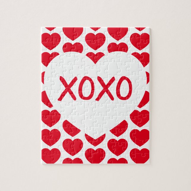XOXO Valentine Frustration Puzzle (Vertikal)