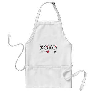 XOXO Valentine Schürze