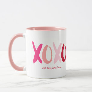 "XOXO"-Valentinstag-Foto Tasse