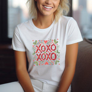 XOXO Valentinstag-Geschenk T-Shirt