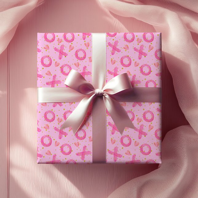 XOXO Valentinstag Geschenkpapier (Von Creator hochgeladen)