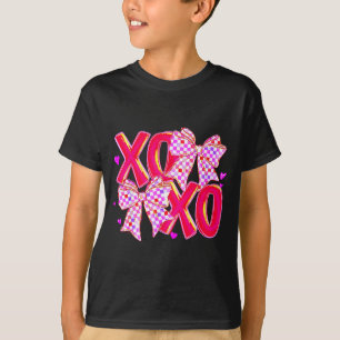 Xoxo Valentinstag Liebe Lustig Coquette Bogen Kari T-Shirt