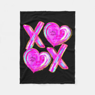 Xoxo Valentinstag Liebe Lustige Coquette Schleife Fleecedecke