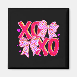 Xoxo Valentinstag Liebe Lustige Kokette Schleife K Magnet