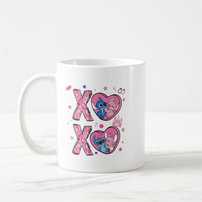 Xoxo valentinstich kaffeetasse (Links)