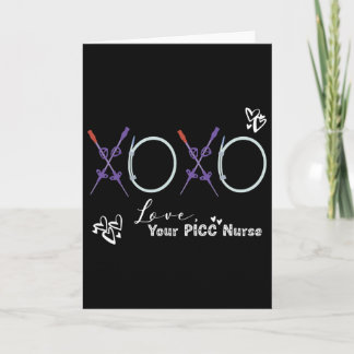 Xoxo von Ihrer PICC-Krankenschwester Valentins-Inf Karte