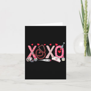 Xoxo Xo Xo Nurse Valentine Männer Frauen Kinder Karte