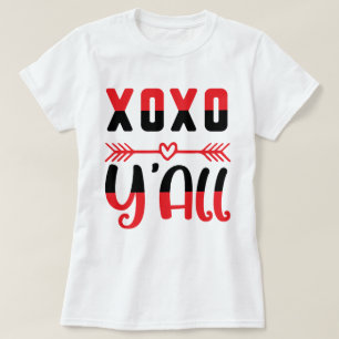 XOXO Y'all Valentine's Women T-Shirt
