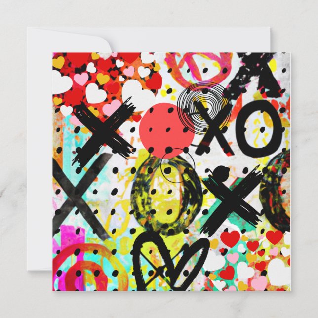 XOXOXOXO FEIERTAGSKARTE (Vorderseite)