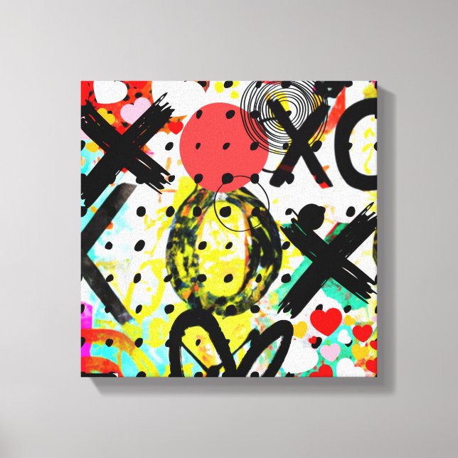 XOXOXOXOXO-Sammlung Leinwanddruck (Vorderseite)