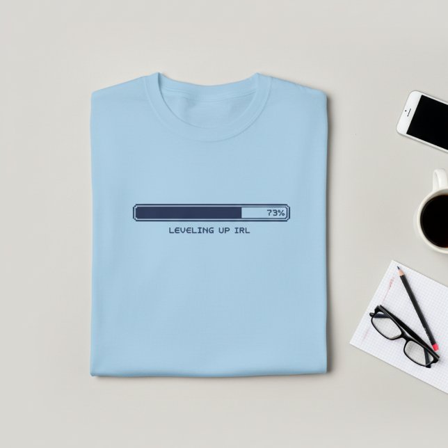 XP-Fortschrittsbalken T-Shirt (Von Creator hochgeladen)