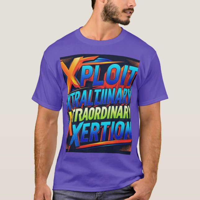 Xploit Xertion Entfesseln Sie den Power T-Shirt (Vorderseite)