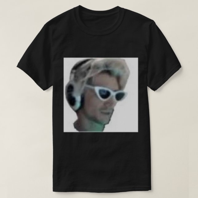 xqcBased Sigma Male xQcOW Twitch Streamer Emote   T-Shirt (Design vorne)
