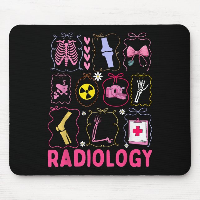 Xray Krass Tech Radiology Healthcare Appreciency T Mousepad (Vorne)