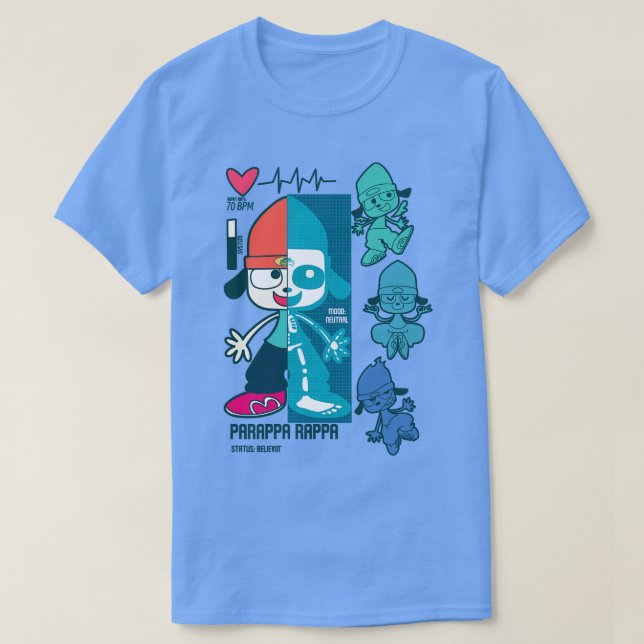 XRay parappa T-Shirt (Design vorne)