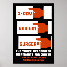 Xray Radium-Operation Poster
