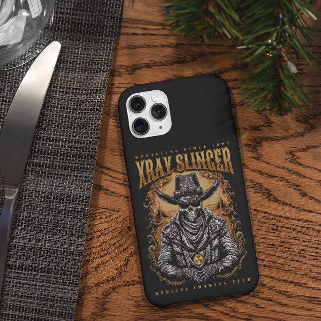 XRay Slinger Skeleton Cowboy iPhone Hülle (Von Creator hochgeladen)