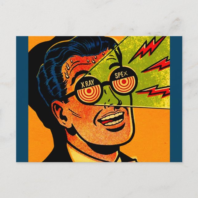 Xray Spex Postkarte (Vorderseite)