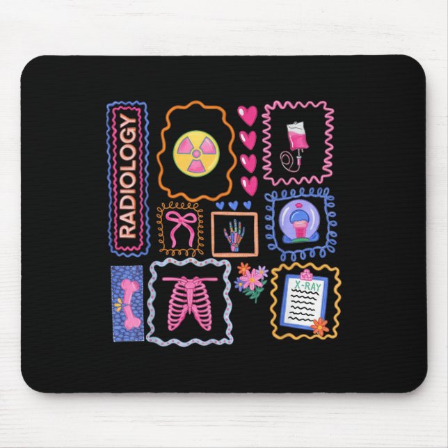 Xray Technologist Xray Tech Radiologic Technologis Mousepad (Vorne)