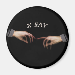 XRAY TOUCH ERINNERT LEONARDO DAVINCI MAGNET