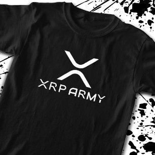XRP Army Quote Hodl Crypto Cryptowährungs-Meme T-Shirt
