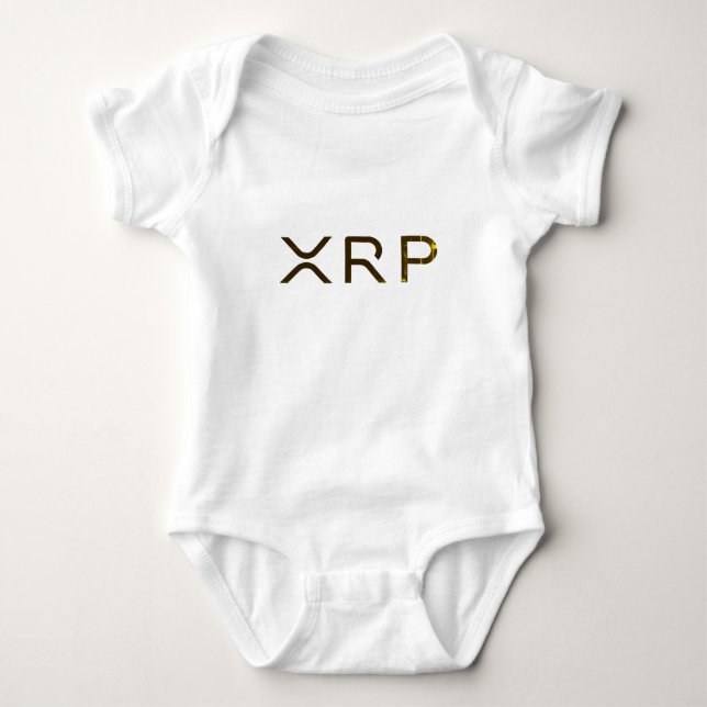 XRP Baby Kräuselung Strampler (Vorderseite)