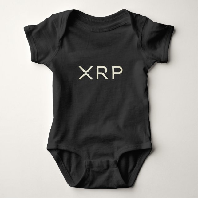 XRP Baby Kräuselung Strampler (Vorderseite)