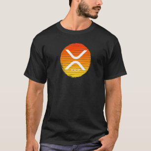 Xrp Crypto Feuer Circle Design Kryptowährungs-Hodl T-Shirt