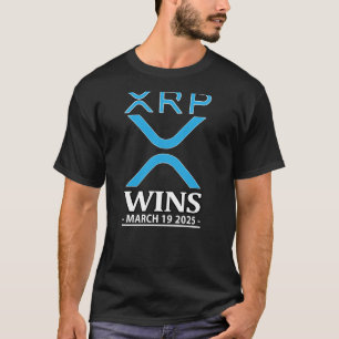 XRP gewinnt den Prozess Krypto-Feier Sieg T-Shirt