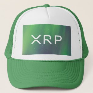 xrp, grüne Hutkappe der Kräuselung Truckerkappe